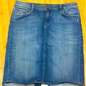 KUt Jean skirt super cute like new